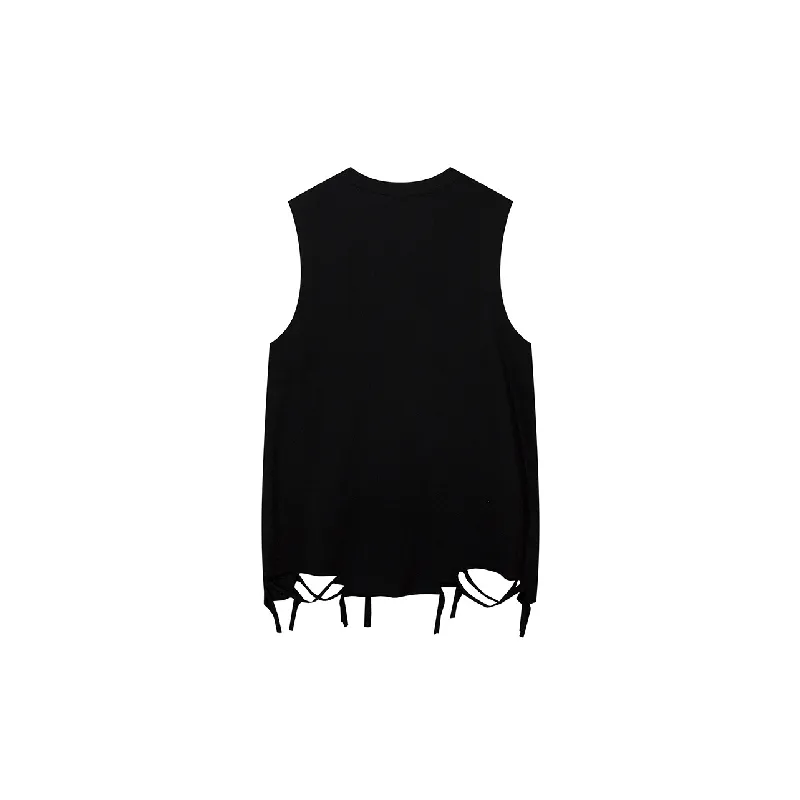 Casual Loose Cotton Vest-1