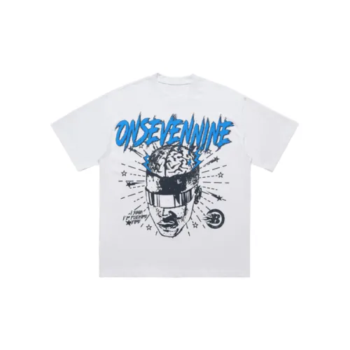 Letter Print Loose Cotton T Shirt