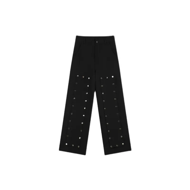 Trendy Niche Style Snap Trousers