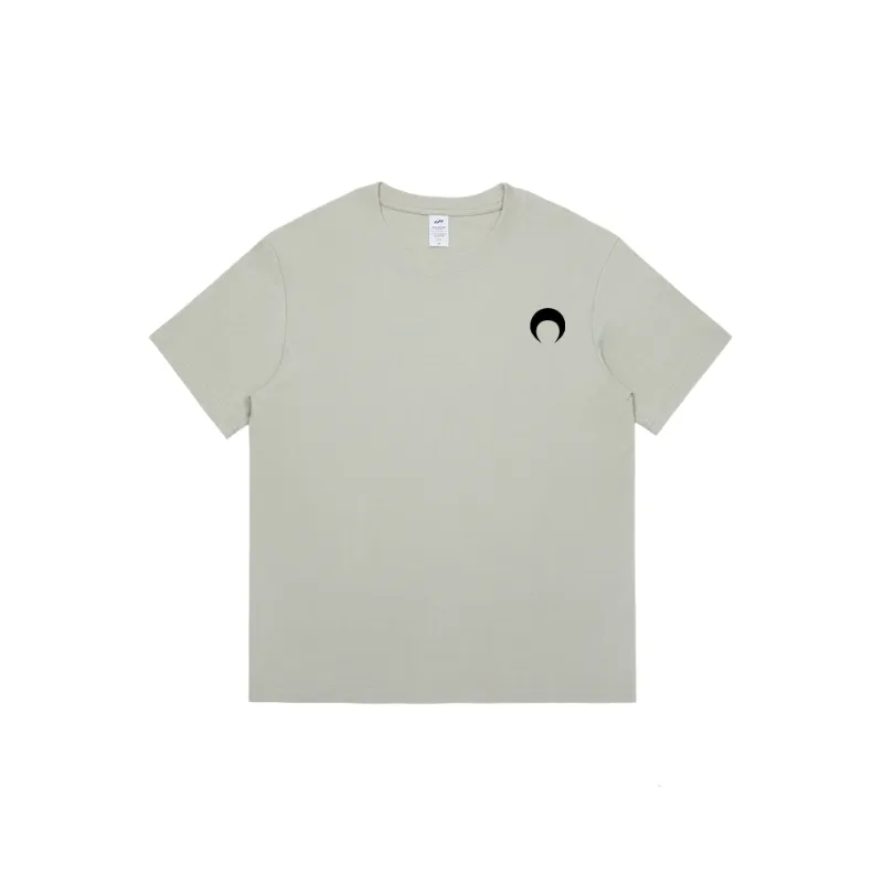 Simple Print 100% Cotton T Shirt-4