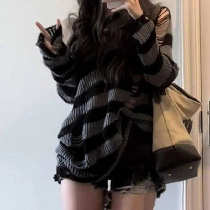Sexy Loose Sweater-2