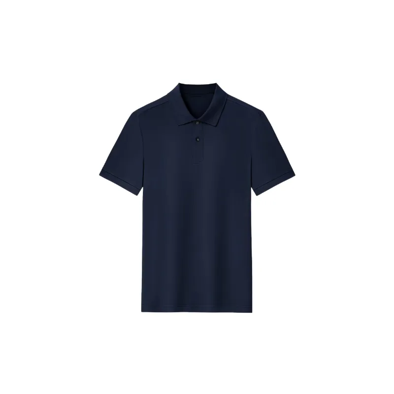 Casual Fashionable Cotton Blended Fabric Polo Man-0