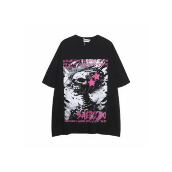 Trendy Print Cotton T Shirt