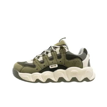 Versatile Mesh Thick Bottom Lace Up Sports Shoes