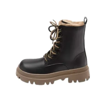 Contrast Color Fashionable Snow Boots