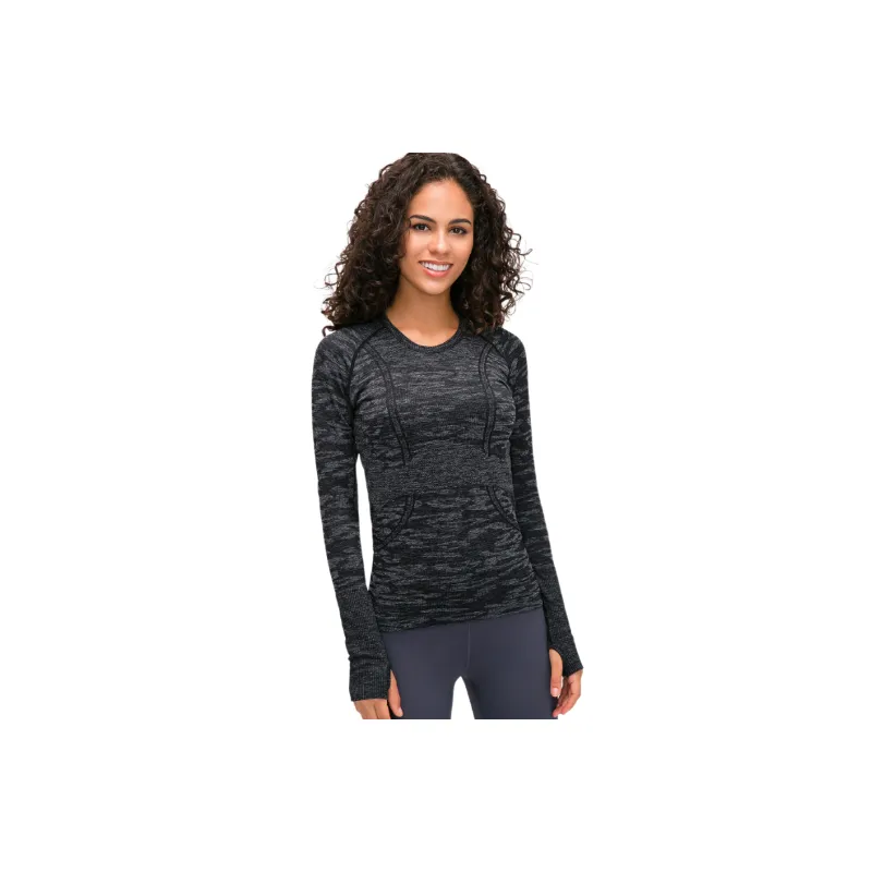 Simple Breathable Cotton Blended Fabric Fitness Clothingv Women-3