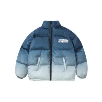 Gradient Tide Brand Ins National Tide Thickened Collar Cotton padded Jacket
