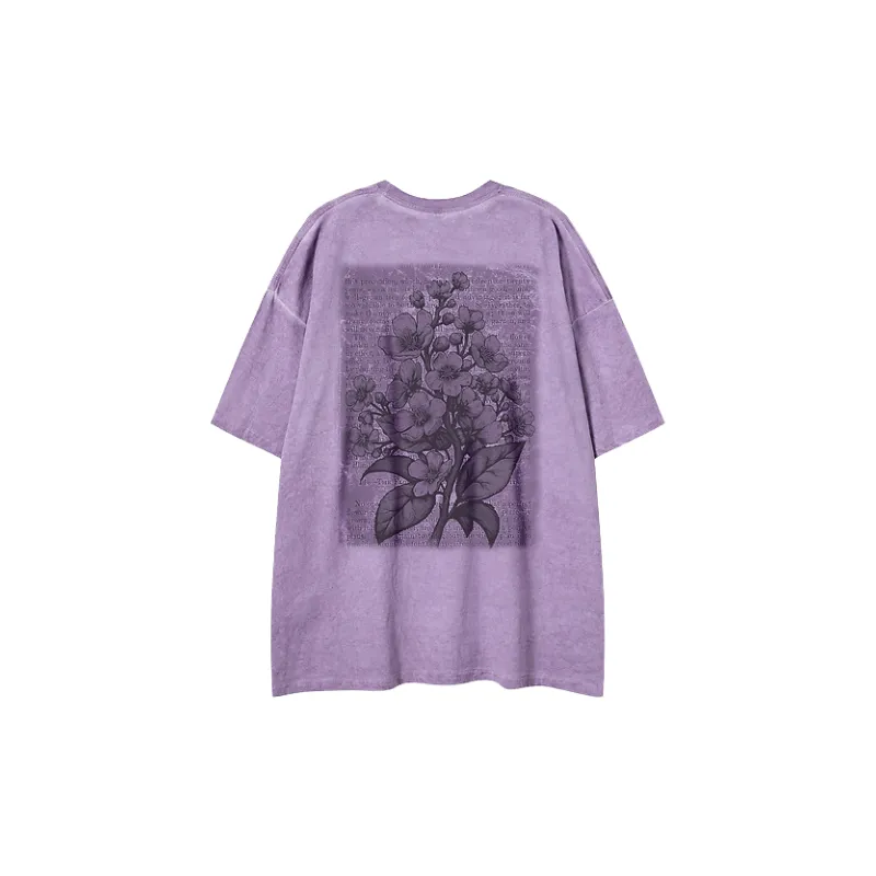 Retro Plants 100% Cotton T Shirt-3