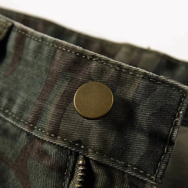 Cool Camo Cotton Cargo Pants-4