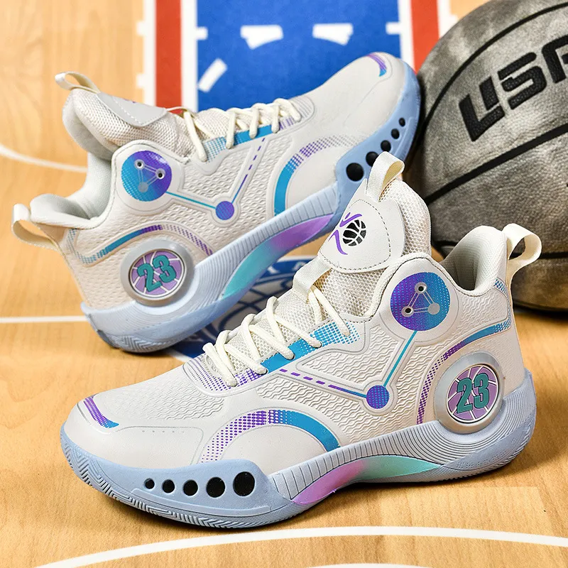 Casual Sporty Basketball Shoes-5