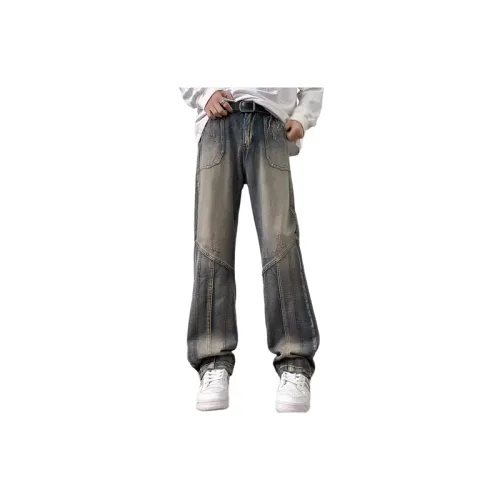 Washed Loose Wide Leg Jeans