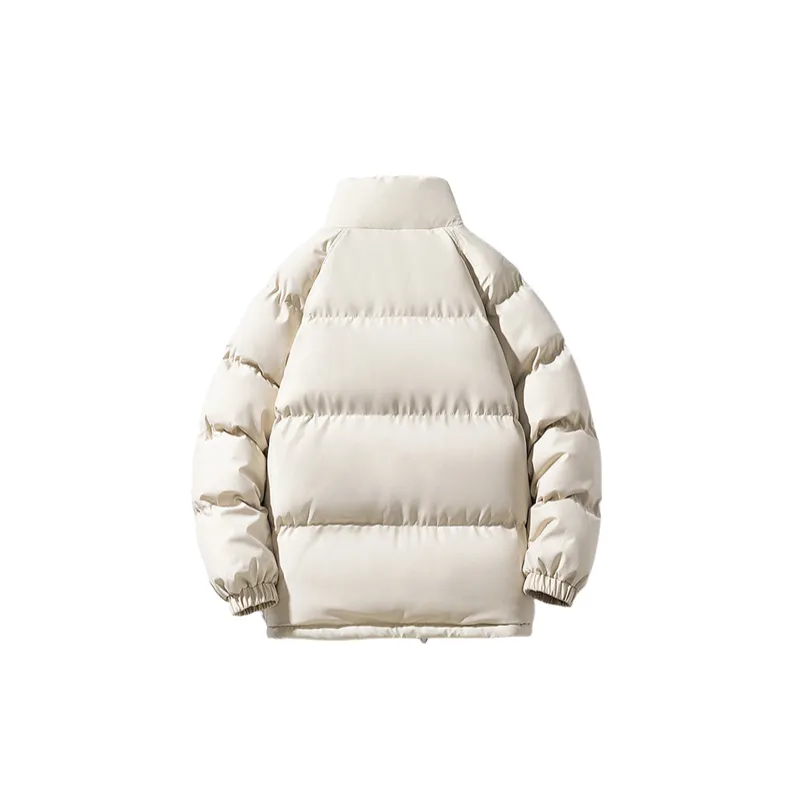 Casual Plain Polyester Quilted Jacket-1