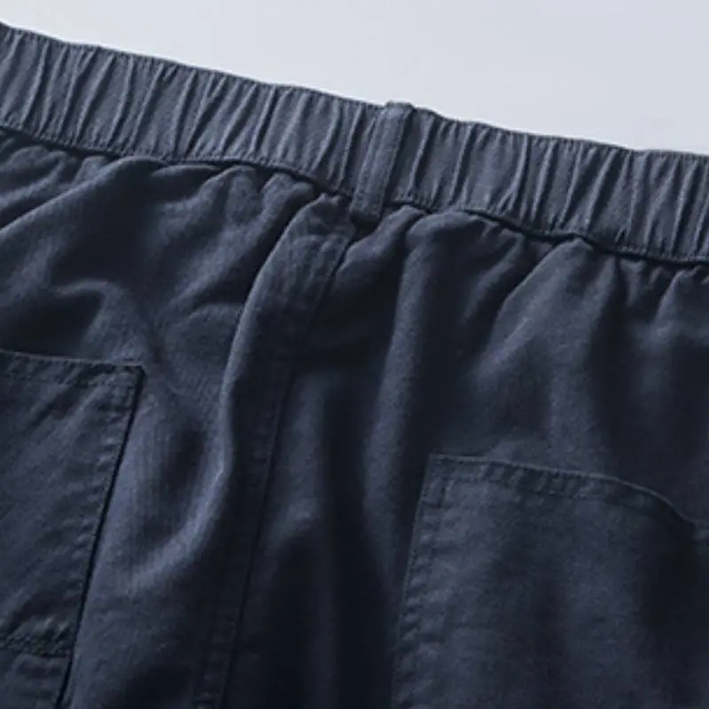 Fashion Loose Cotton Blended Fabric Casual Pants-7