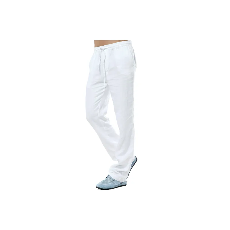 Fashionable Loose Linen Casual Pants