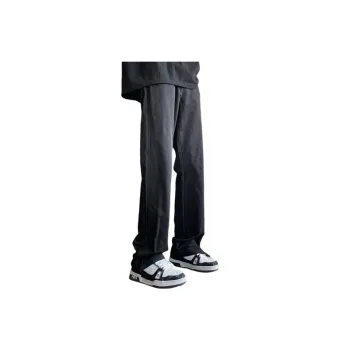 Design Zipper Casual Pants
