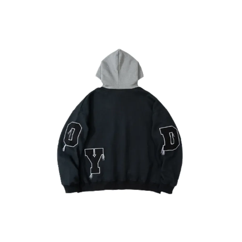 Simple Embroidery Sweatshirt-1