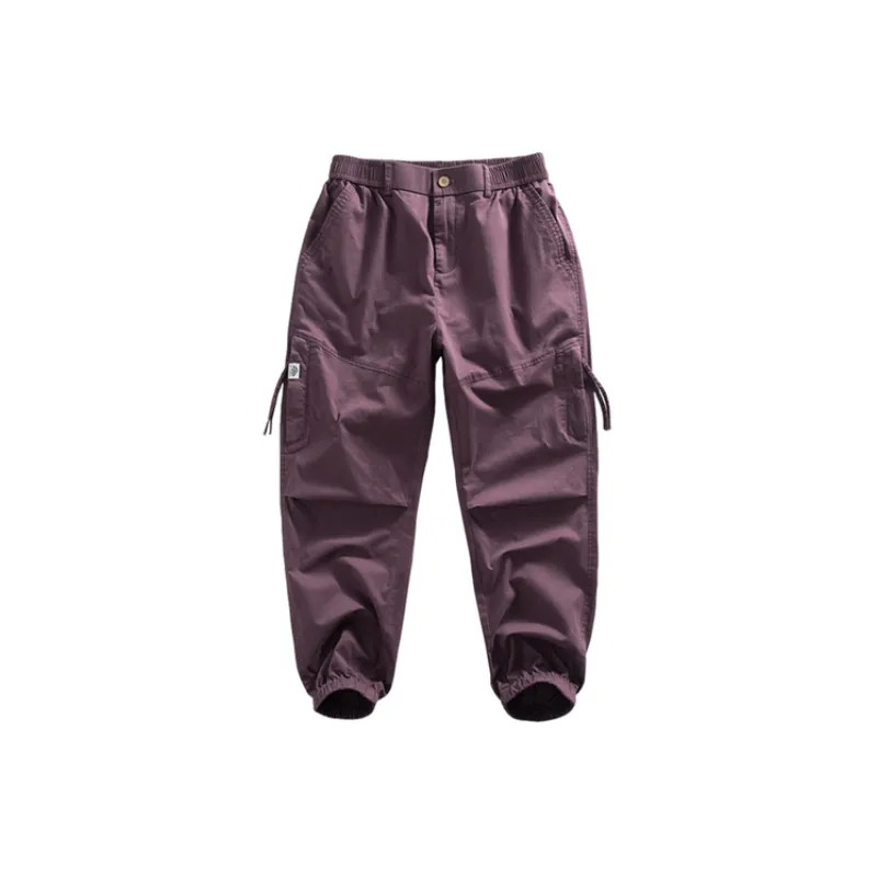 Loose Casual Cargo Pants-4