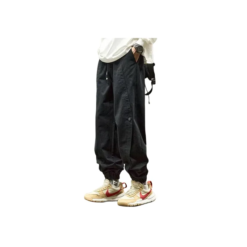 Fashion Loose Cargo Pants-1