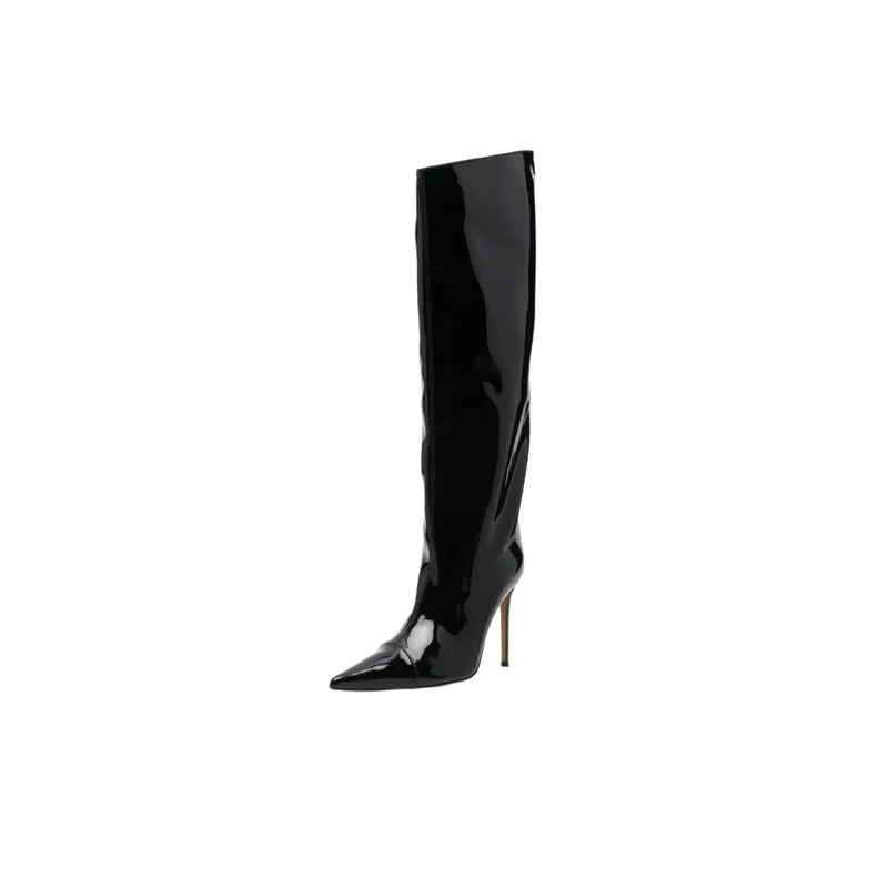 Basics Casual Knee High Boots-5