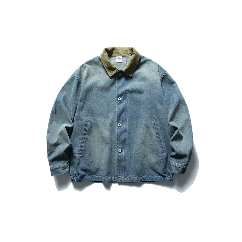 Fashion Loose Denim Jacket-0