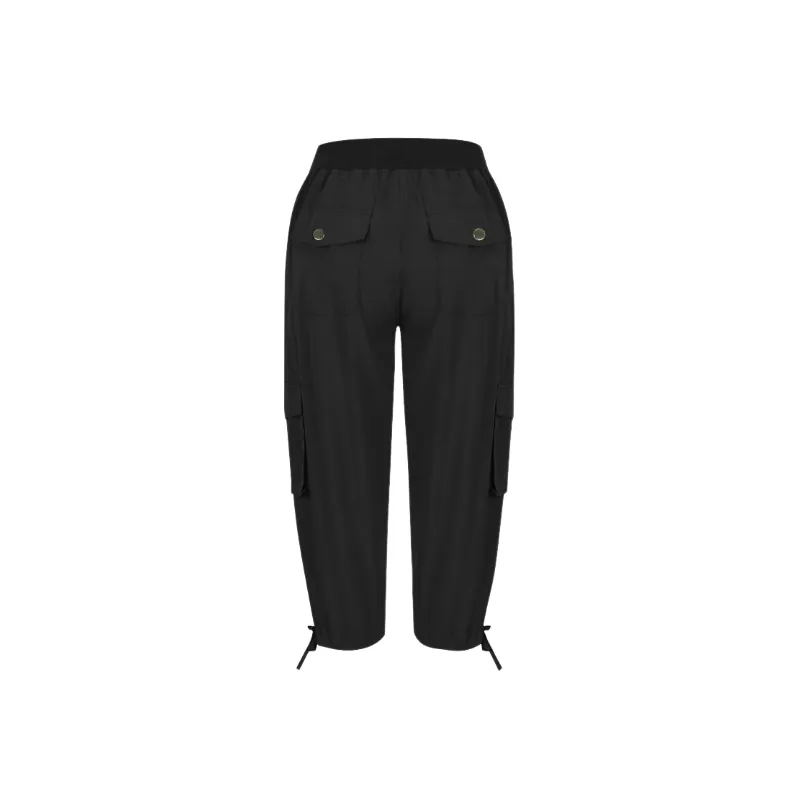 Sporty Casual Cotton Sports Pants Women-1
