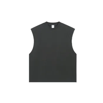 Plain Loose 100% Cotton Vest