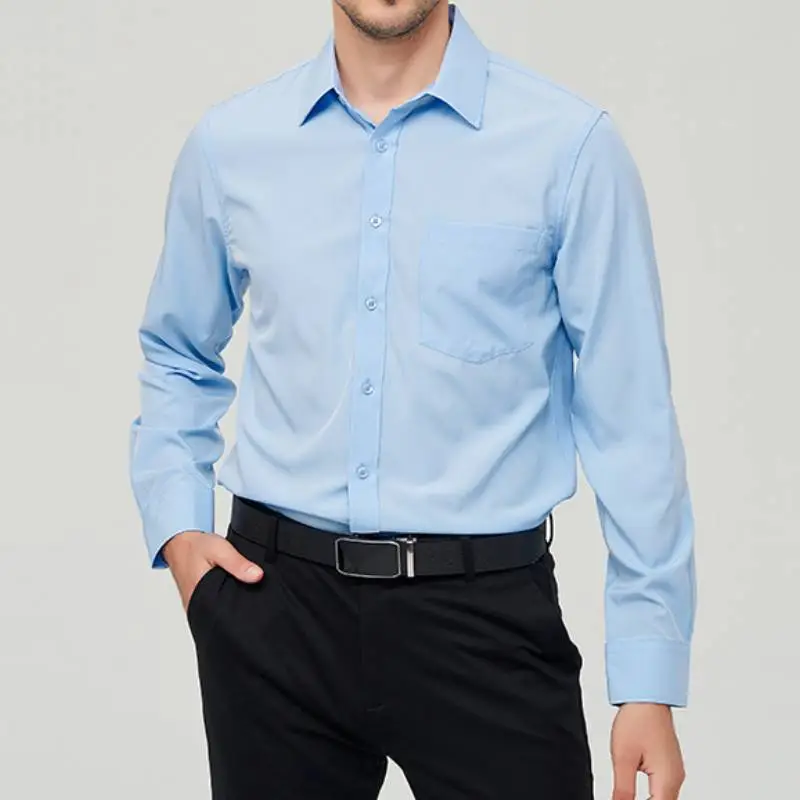 Casual Fashionable Blended Synthetic Fabrics Shirt-12