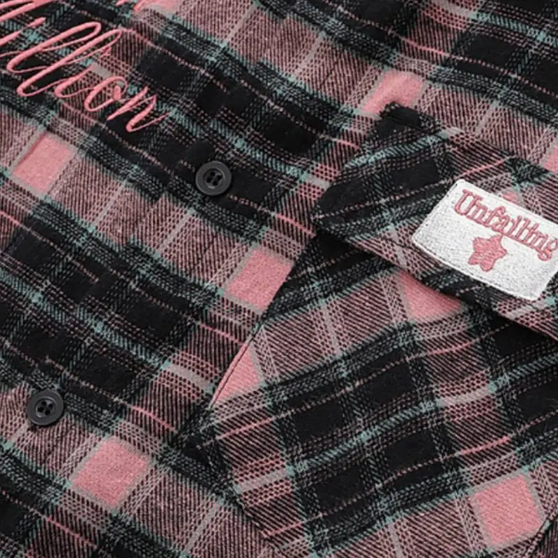 Retro Plaid Cotton Jacket-3