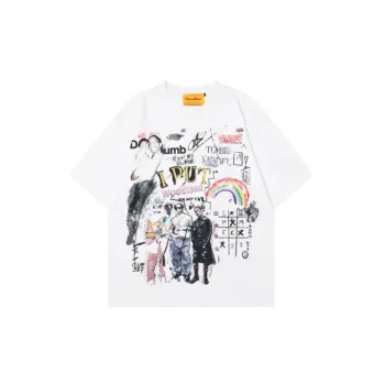 Casual Loose 100% Cotton T Shirt