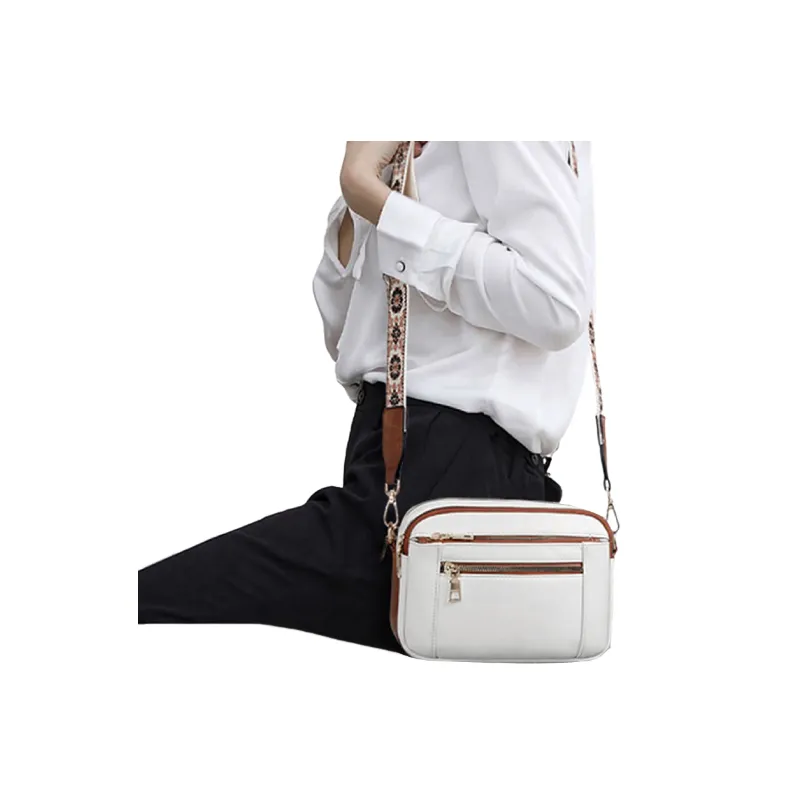 Fashionable Zipper Crossbody Bag Women-9