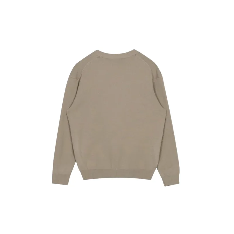 Loose Casual Cashmere Sweater-3