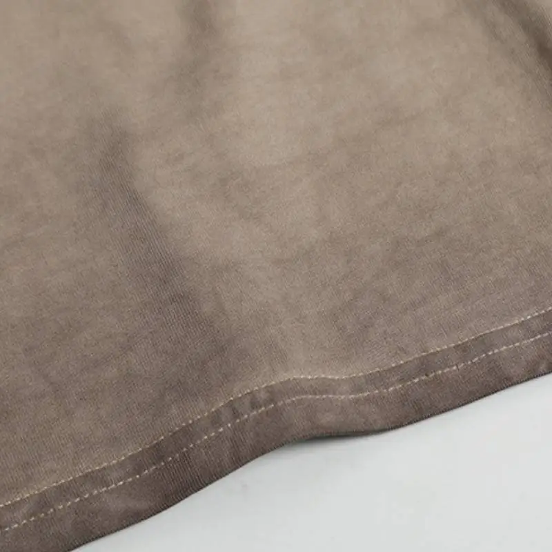 Casual Distress 100% Cotton T Shirt-7
