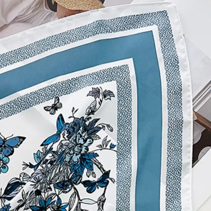 Fashionable Funky Silk Scarf-3