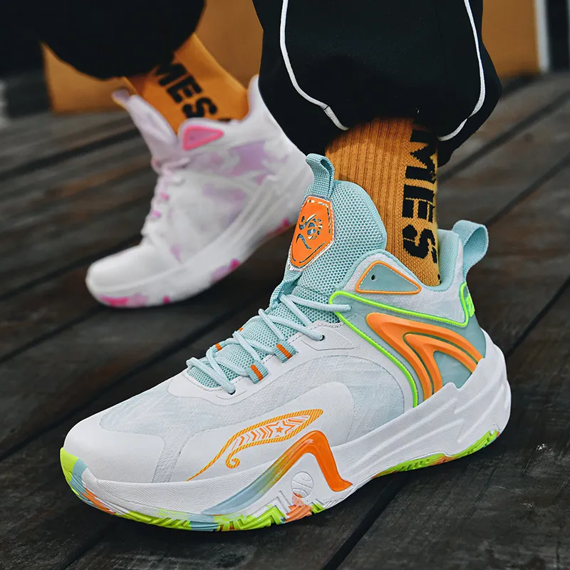 Casual Sporty Basketball Shoes-4