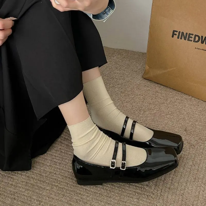 Elegant Simple Mary Jane Shoes-8