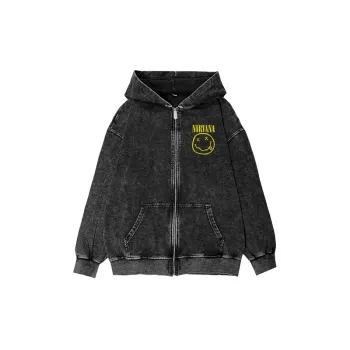 Basics Distress Cotton Sweatshirt