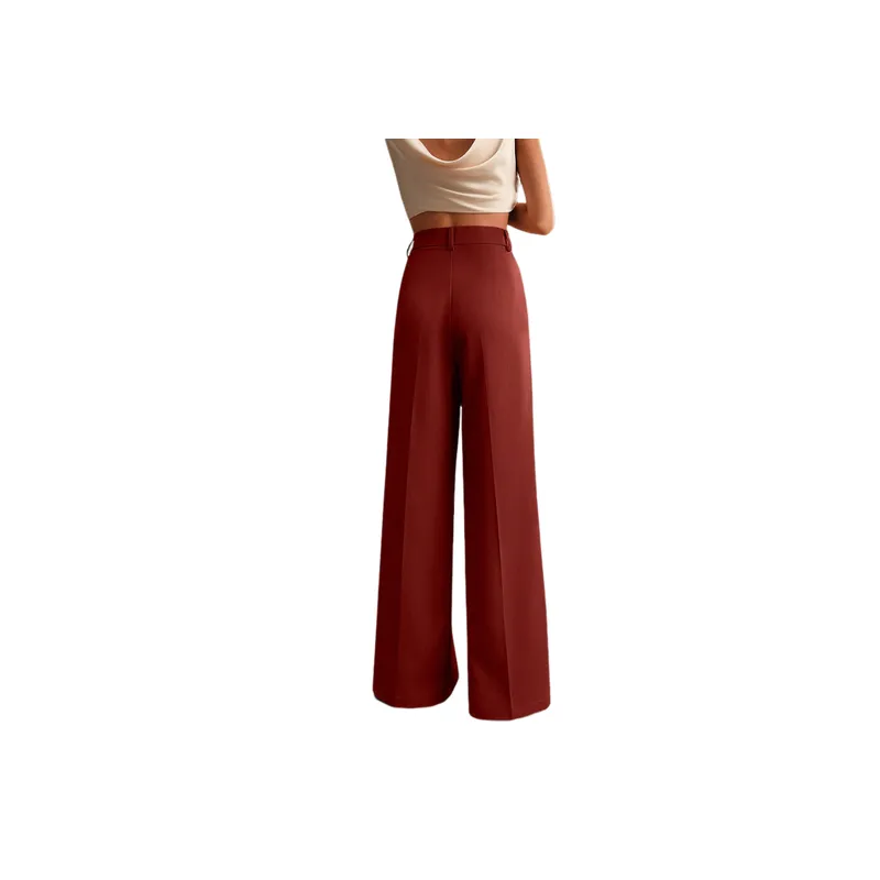 Casual Fashionable Suit Trousers-3