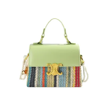 Fashion Contrast Color Handbag Women