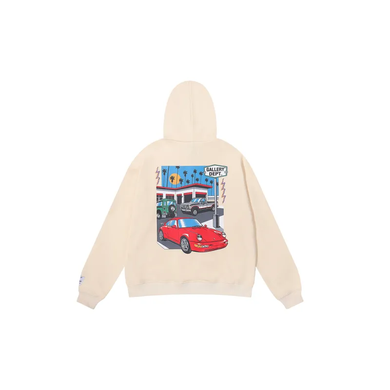 Fashionable Letter Cotton Sweatshirt-5