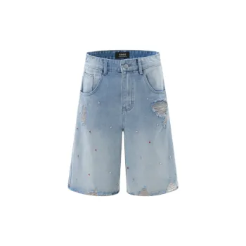 Lorna jane denim shorts online