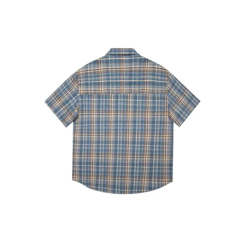 Casual Softness Blended Synthetic Fabrics Shirt-19