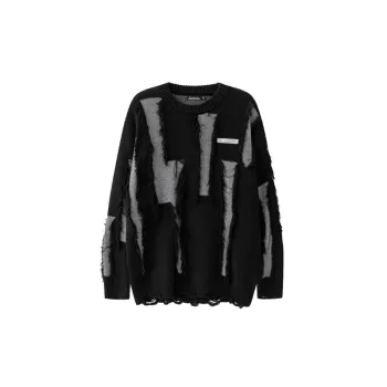 New Color matching Rick Tassel Niche Design Sweater