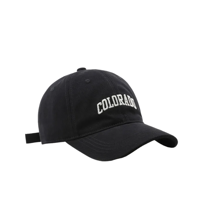 Fashion Retro Letter Embroidered Cap
