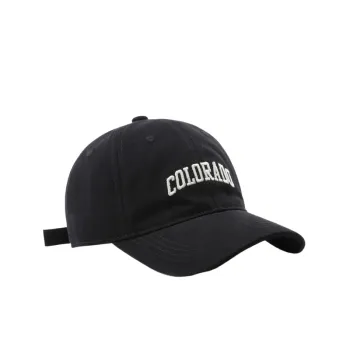 Fashion Retro Letter Embroidered Cap