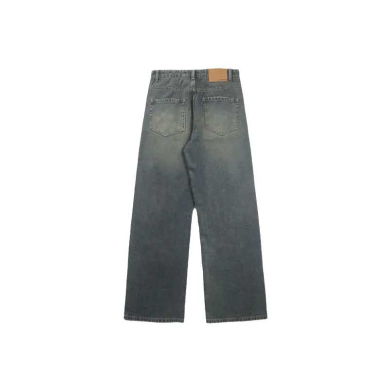 Fashionable Washed Jeans-2