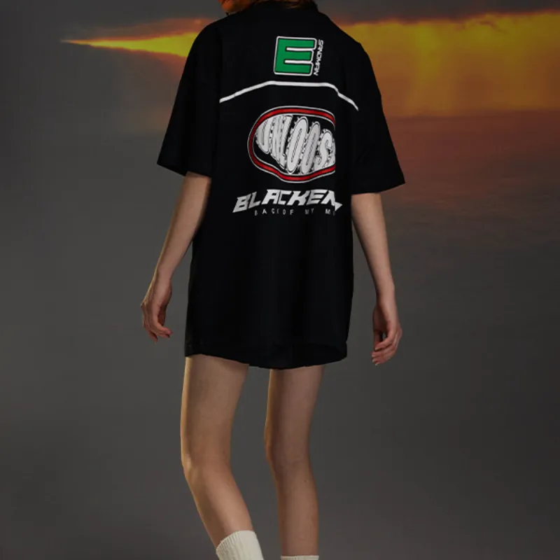 Casual Loose Cotton T Shirt Unisex-3