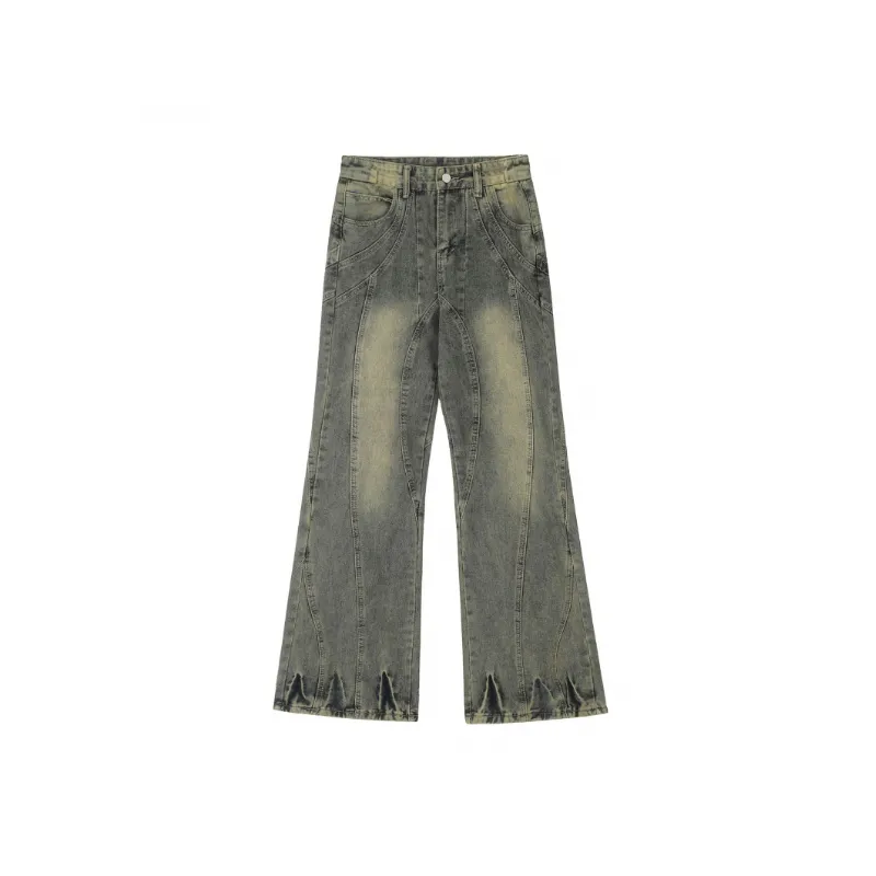 Casual Washed Jeans-0