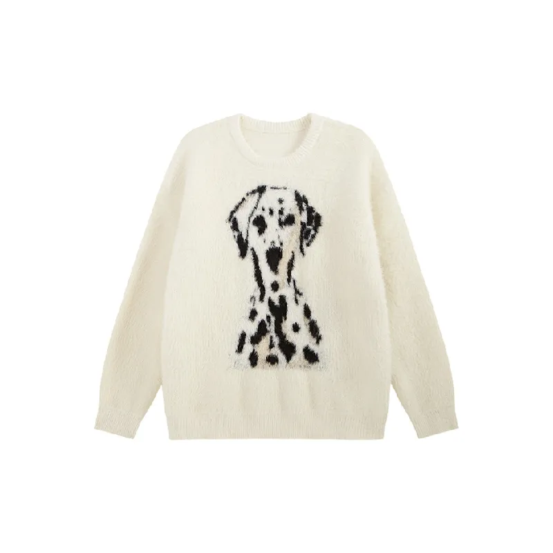 Fashion Loose 100% Nylon Sweater-6