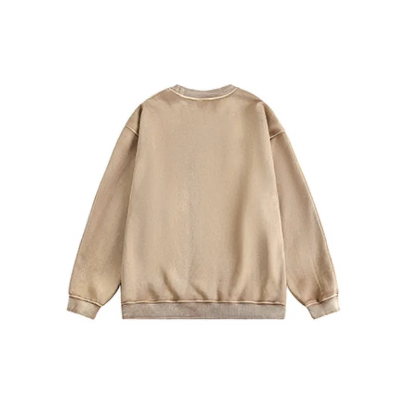 Fashion Embroidered Blended Synthetic Fabrics Sweatshirt-1
