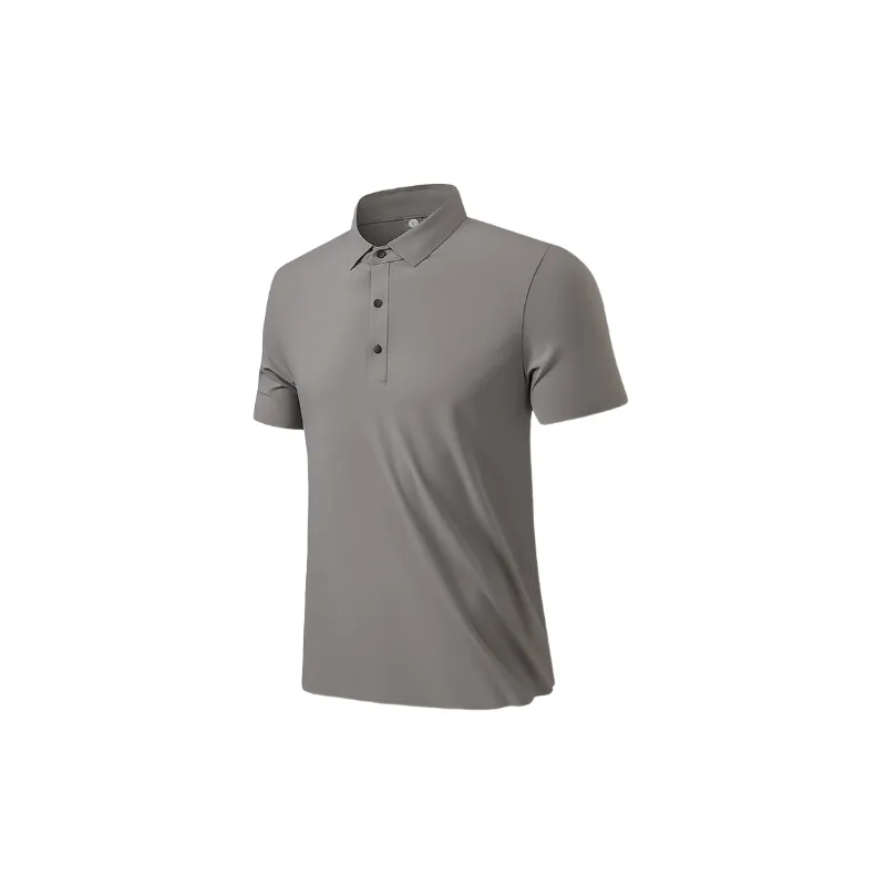 Loose Breathable Blended Synthetic Fabrics Polo Unisex-2